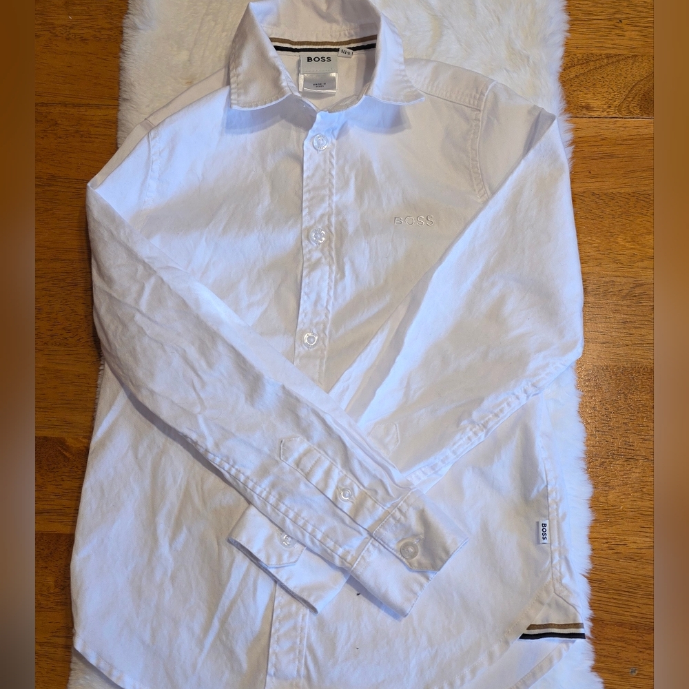 Boss white shirt - size 8